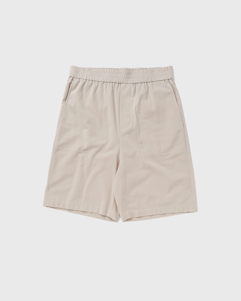 AMI Paris ELASTICATED WAIST BERMUDA men Casual Shorts beige in